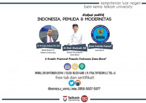 Diskusi Publik Indonesia Pemuda dan Modernitas